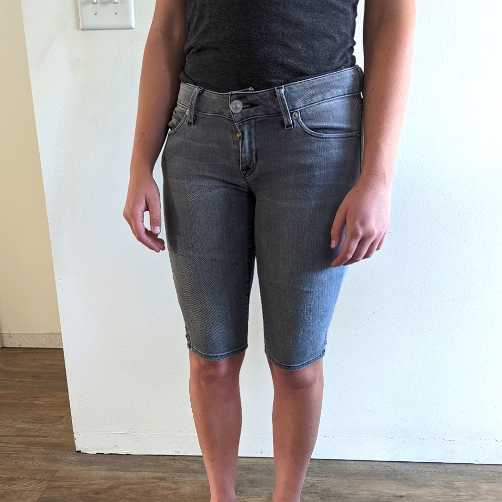Grey Bermuda Shorts